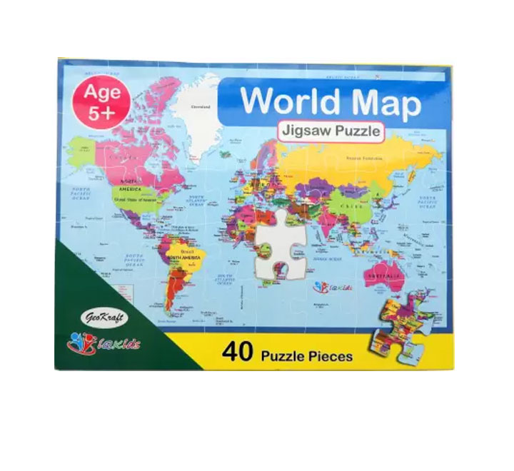 world map jigsaw floor puzzle geokraft world